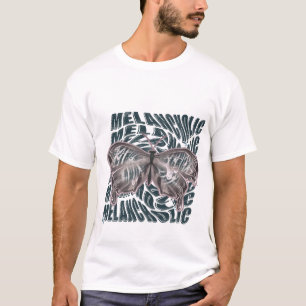 Melancholie x vlinder t-shirt