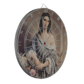 Melancholieke Thoughts (Foto van Francesco Hayez ) Dartbord (Voorkant Links)