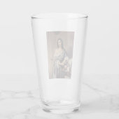 Melancholieke Thoughts (Foto van Francesco Hayez ) Glas (Achterkant)