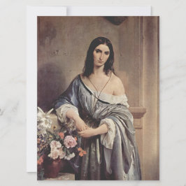 Melancholieke Thoughts (Foto van Francesco Hayez ) Kaart