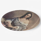 Melancholieke Thoughts (Foto van Francesco Hayez ) Papieren Bordje (Gekanteld)