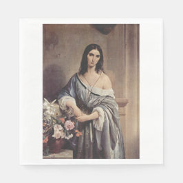 Melancholieke Thoughts (Foto van Francesco Hayez ) Servet