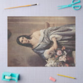Melancholieke Thoughts (Foto van Francesco Hayez ) Tissuepapier (Craft)
