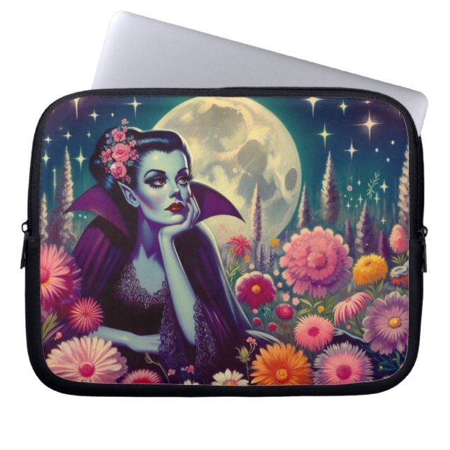 melancholische damp laptop sleeve (Voorkant)