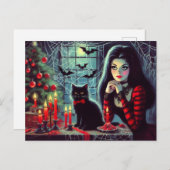 Melancholische Feestdagen Briefkaart (Voorkant / Achterkant)