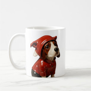 Melancholische Puppy Koffiemok