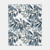 Melancholische tuin fleece deken (Voorkant)