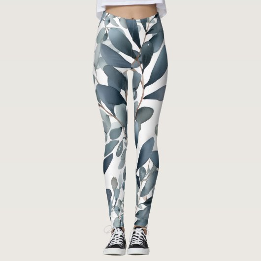 Melancholische tuin leggings (Voorkant)
