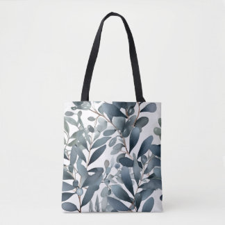 Melancholische tuin tote bag