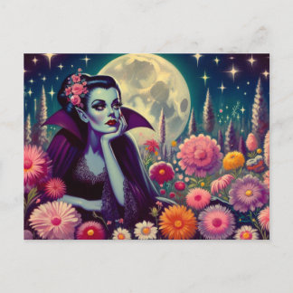 melancholische vampier briefkaart