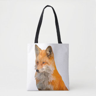 Melancholische vos tote bag