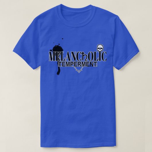 Melanchologische temperatuur t-shirt (Design voorkant)