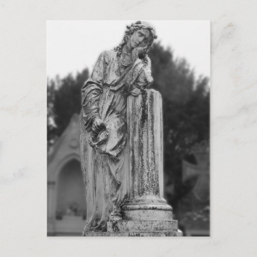 Melancholy Angel Briefkaart (Voorkant)