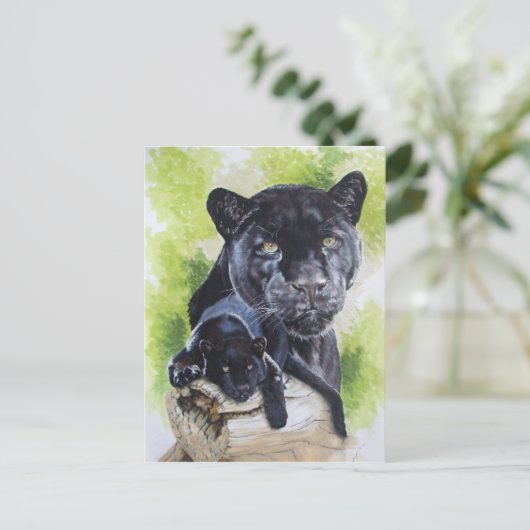 Melancholy Briefkaart (Staand voorkant)