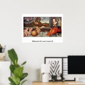 Melancholy by Lucas Cranach (I) Poster (Thuiskantoor)