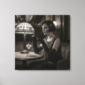 Melancholy, by Natasha Us Canvas Afdruk (Voorkant)