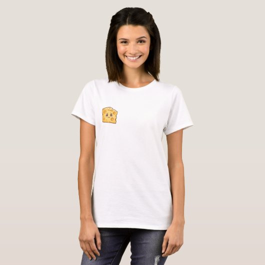 Melancholy Cheese T-shirt (Voorkant volledig)
