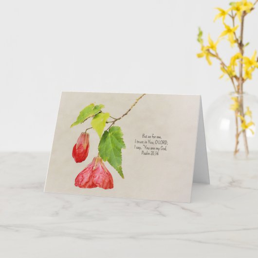 Melancholy Flowers en Scriptart Note Card Kaart (Gele Bloem)