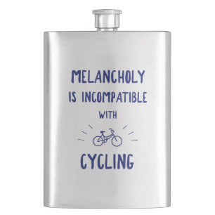 Melancholy is niet compatibel met fietsen flacon