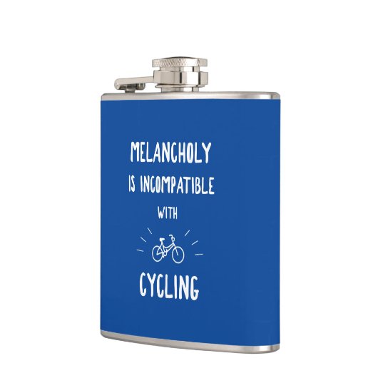 Melancholy is niet compatibel met fietsen heupfles (Links)