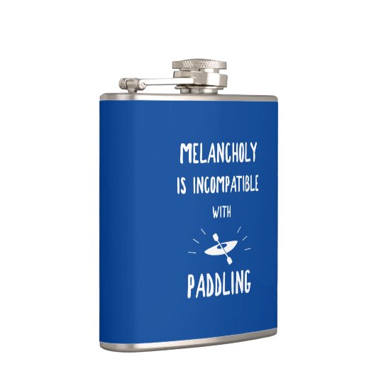 Melancholy is niet compatibel met het opzadelen heupfles (Rechts)