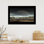 Melancholy Planet Poster (Keuken)