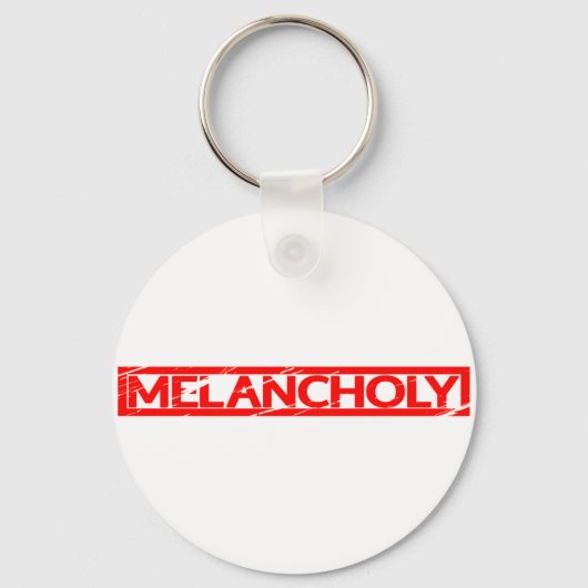 Melancholy Stamp Sleutelhanger (Achterkant)