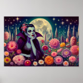 Melancholy Vamp poster print (Voorkant)
