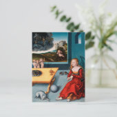 Melancholy van Lucas Cranach aan de Ouder Briefkaart (Staand voorkant)