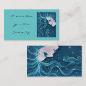 Melandrea mermaid Visitekaartjes van Renee (Voorkant / Achterkant)