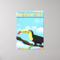 Melanesia Toucan reisposter