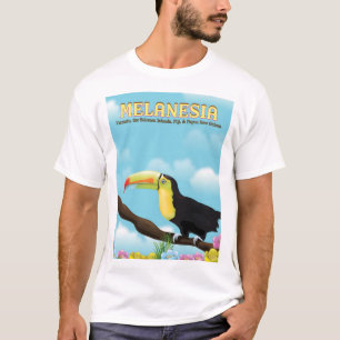 Melanesië Toekan reisposter T-shirt