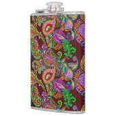 Melange Paisley Flask Heupfles (Links)