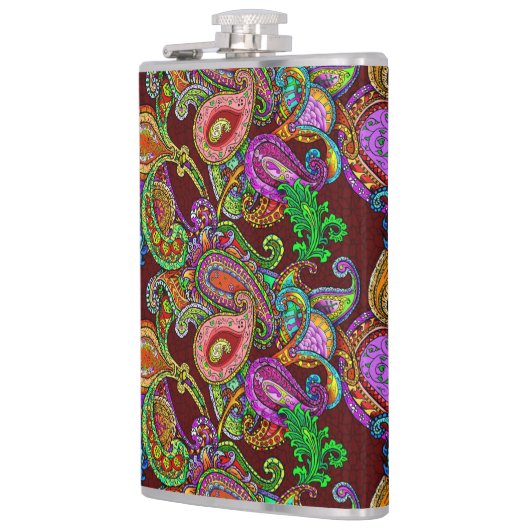 Melange Paisley Flask Heupfles (Links)