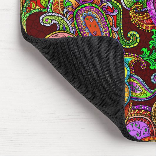 Melange Paisley Mousepad Muismat (Hoek)