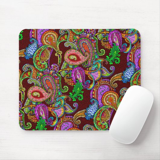 Melange Paisley Mousepad Muismat (Met muis)