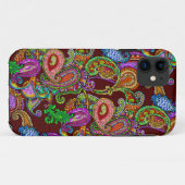 Melange Paisley Phone Hoesje (Achterkant (horizontaal))