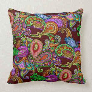 Melange Paisley Pillow - Condensed Kussen