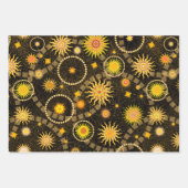 Melange Paisley, Tysonia en Celtic Dragon Inpakpapier Vel (Voorkant 3)