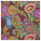 Melange paisleygrande stof (Swatch)