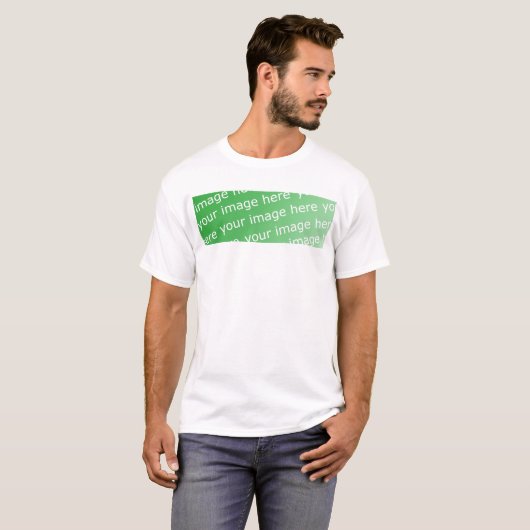 Melange Ringer T-Shirt (Voorkant volledig)
