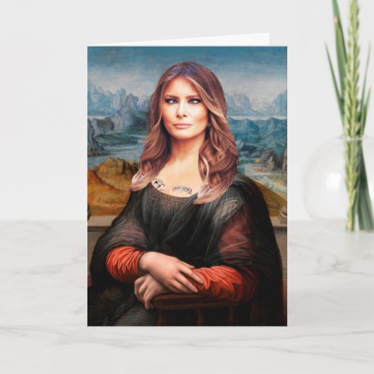 Melania Apathetic Verjaardag wenskaart Kaart (Voorkant)