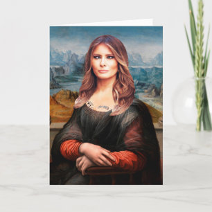 Melania Apathetic Verjaardag wenskaart Kaart