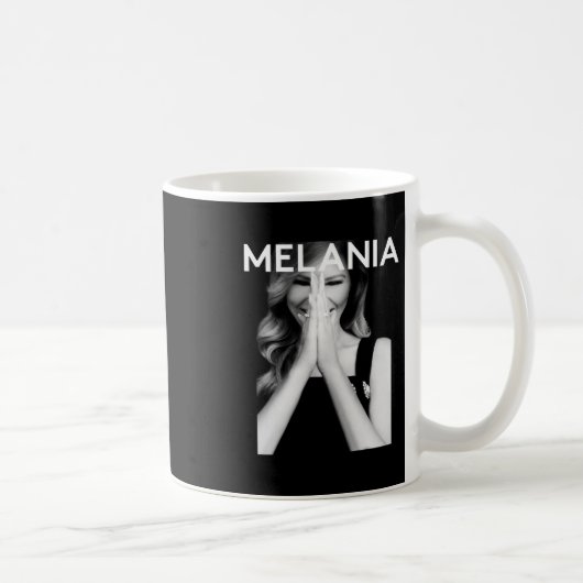 Melania Crypto Meme Munt Koffiemok (Rechts)