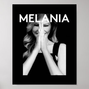Melania Crypto Meme Munt  Poster