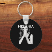 Melania Crypto Meme Munt  Sleutelhanger (Voorkant)