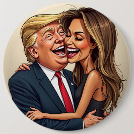 Melania Donald Trump Ronde Button 6,0 Cm