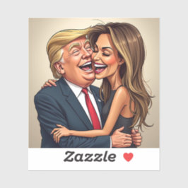 Melania Donald Trump Sticker