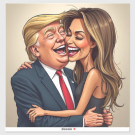 Melania Donald Trump Sticker