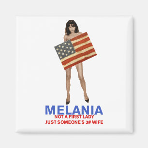 Melania, geen eerste vrouw van iemands 3de vrouw magneet